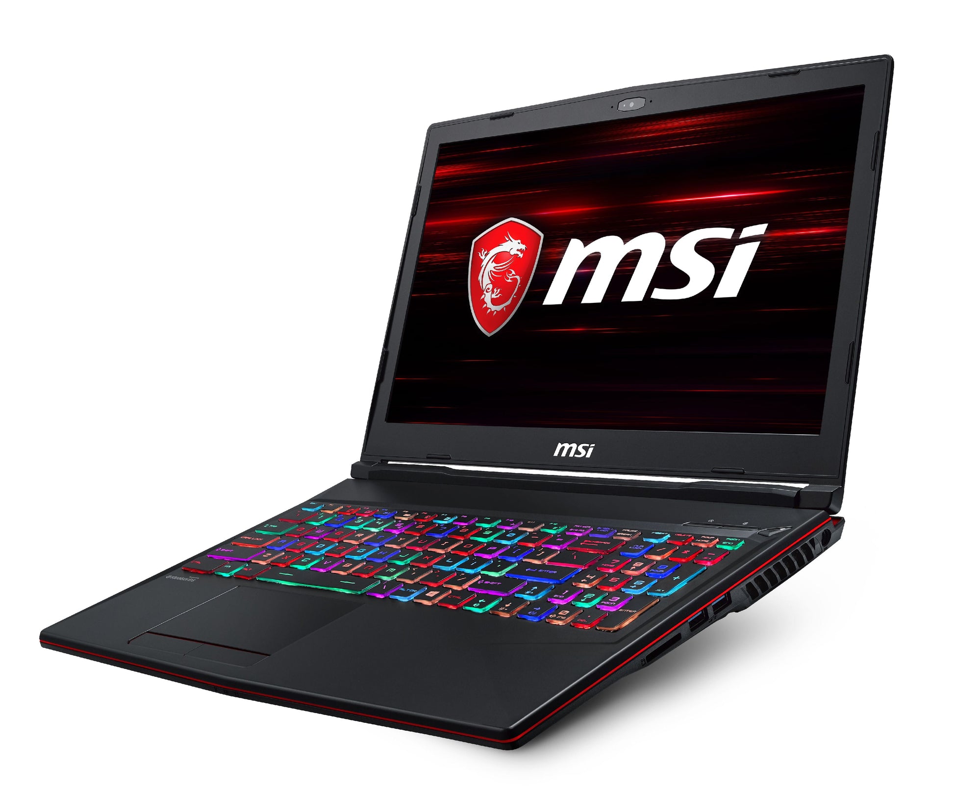 MSI GL63 9SDK-879 15.6" Gaming Laptop - Intel Core i7-9750H, NVIDIA GeForce GTX 1660 Ti, 16GB RAM, 256GB NVMe SSD + 1TB HDD, 120Hz Display, Windows 10