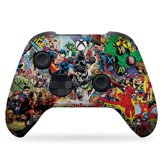 Custom Wireless Xbox Controller with Permanent Hydro-Dip Printing for Xbox One and Xbox Series X/S - Proudly Made in the USA