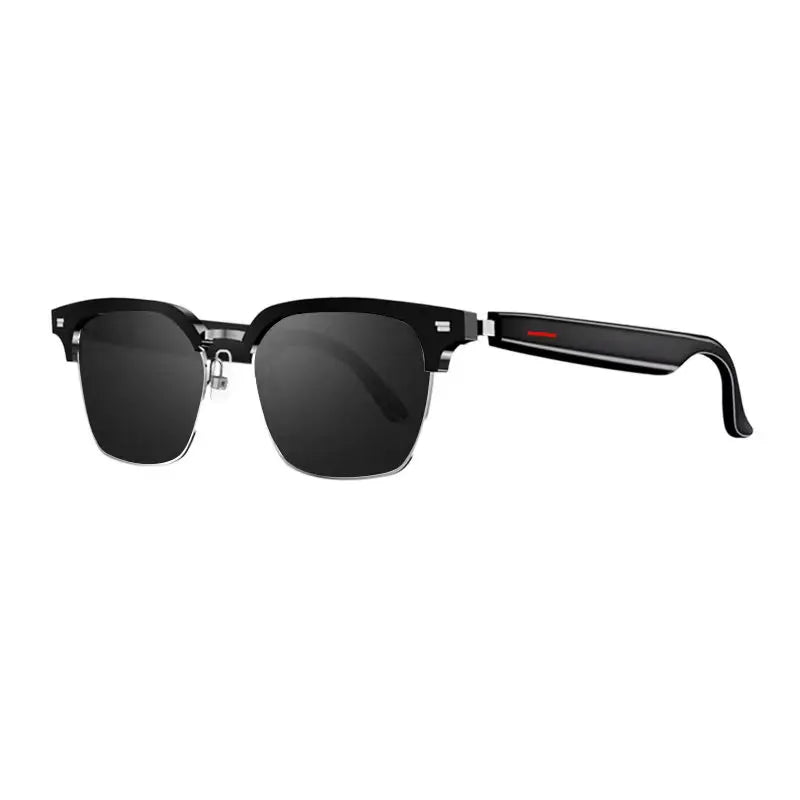 Bluetooth Smart Glasses with Automatic Adjustment and Wireless Headset, Anti-Blue Light Sunglasses for Men and Women, Waterproof Design