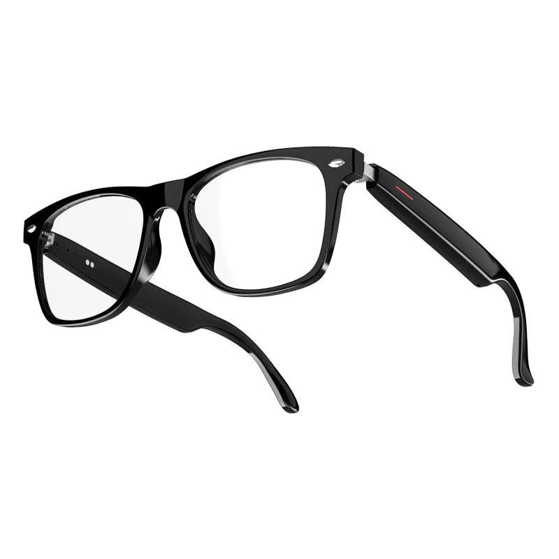 Bluetooth Smart Glasses with Automatic Adjustment and Wireless Headset, Anti-Blue Light Sunglasses for Men and Women, Waterproof Design