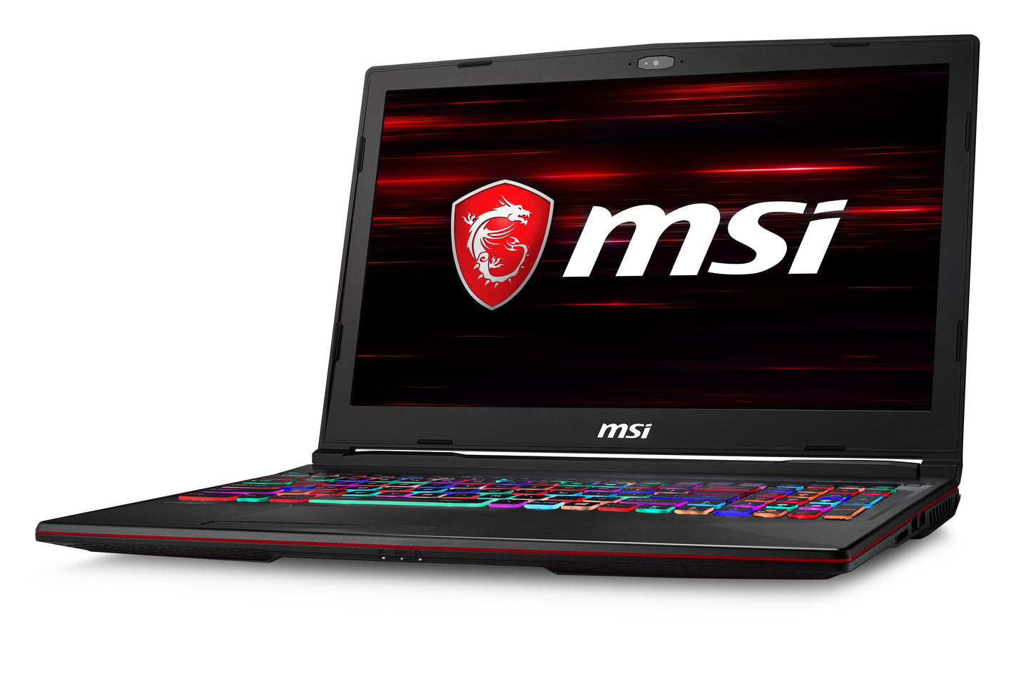 MSI GL63 9SDK-879 15.6" Gaming Laptop - Intel Core i7-9750H, NVIDIA GeForce GTX 1660 Ti, 16GB RAM, 256GB NVMe SSD + 1TB HDD, 120Hz Display, Windows 10