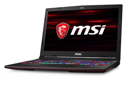 MSI GL63 9SDK-879 15.6" Gaming Laptop - Intel Core i7-9750H, NVIDIA GeForce GTX 1660 Ti, 16GB RAM, 256GB NVMe SSD + 1TB HDD, 120Hz Display, Windows 10