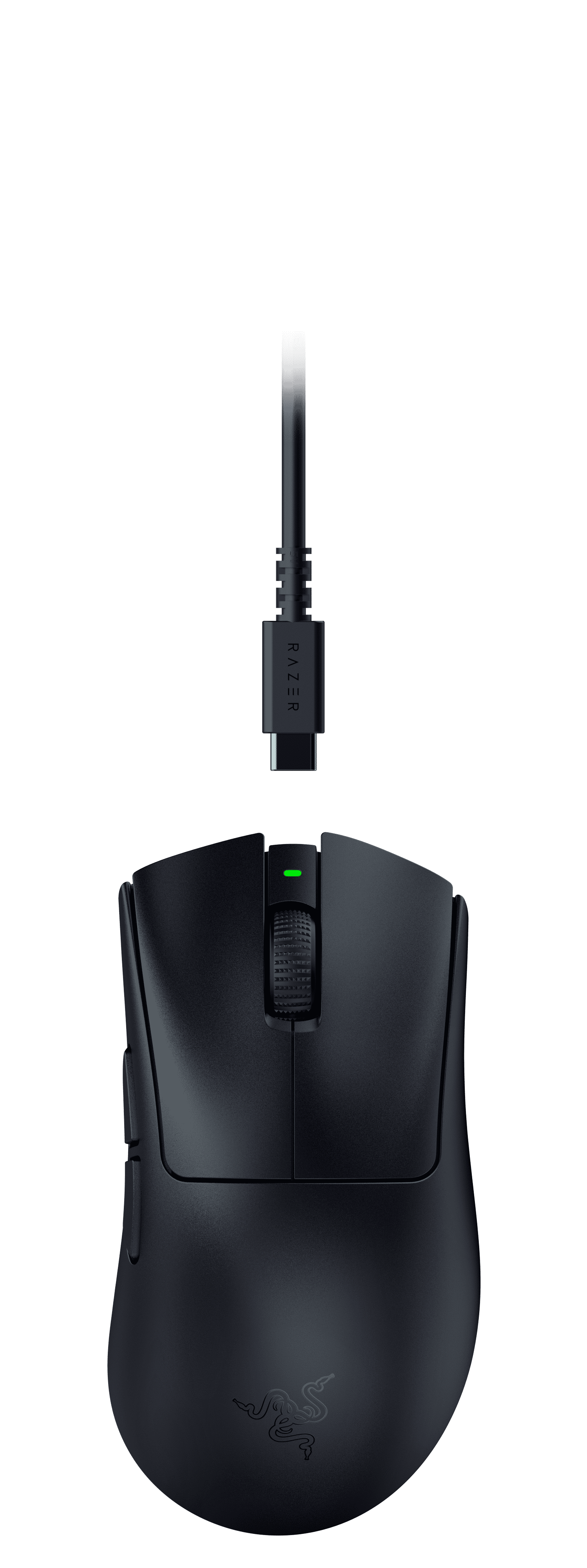 Razer DeathAdder V3 Hyperspeed Wireless Ergonomic Optical Gaming Mouse, 26,000 DPI, Black