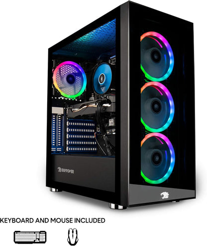 Element MR 202I Professional Gaming Desktop PC (Intel i7-11700F 2.5GHz, Nvidia GeForce GTX 1660 6GB, 16GB DDR4 RAM, 240GB SSD, 1TB HDD, WiFi Ready, Windows 10 Home)