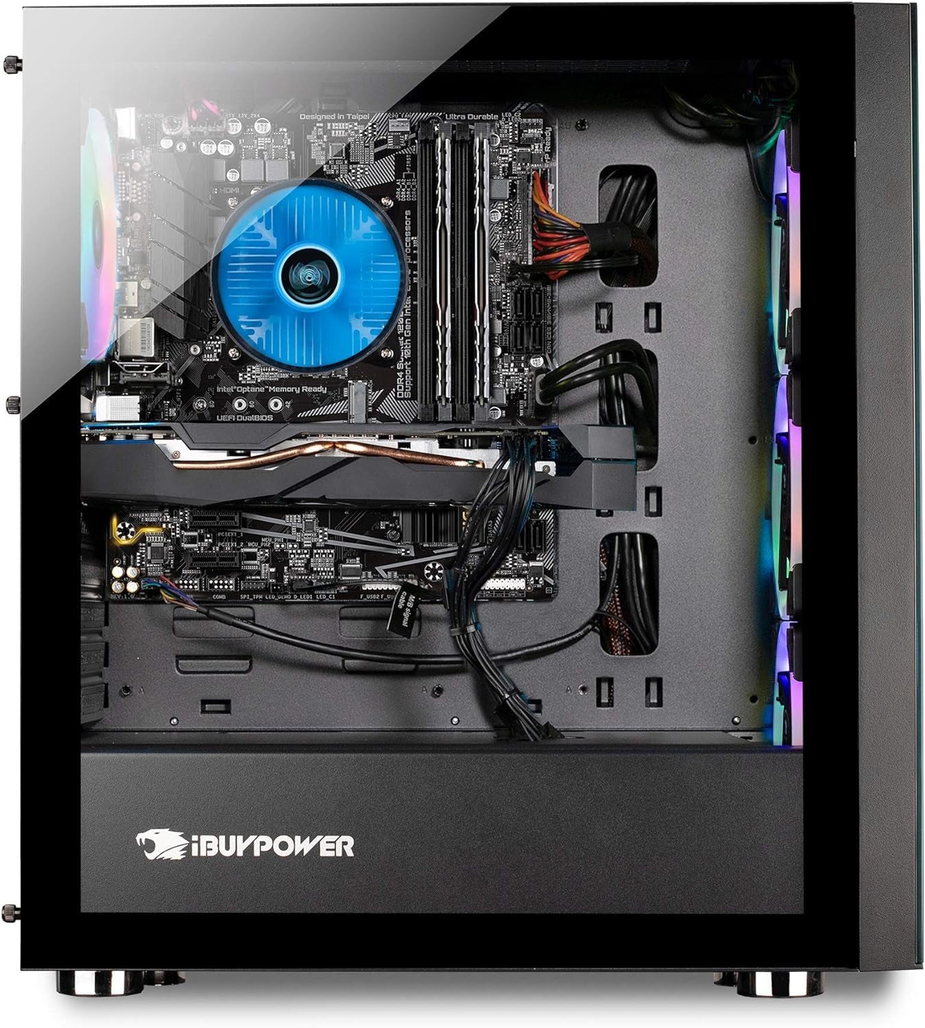 Element MR 202I Professional Gaming Desktop PC (Intel i7-11700F 2.5GHz, Nvidia GeForce GTX 1660 6GB, 16GB DDR4 RAM, 240GB SSD, 1TB HDD, WiFi Ready, Windows 10 Home)