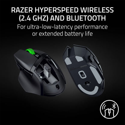 Basilisk V3 Hyperspeed Wireless Gaming Mouse for PC with RGB Chroma - Black